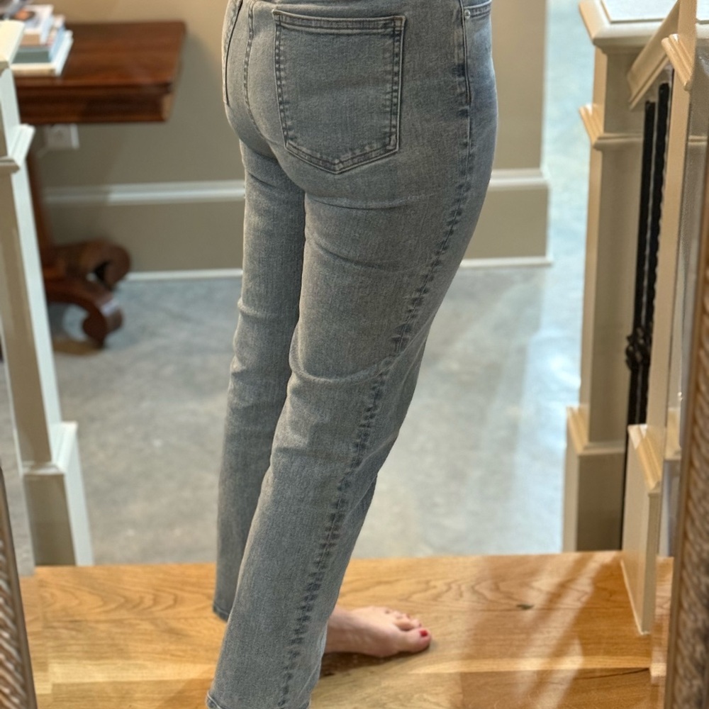 Jonathan Simkhai High Rise Blue Jeans
